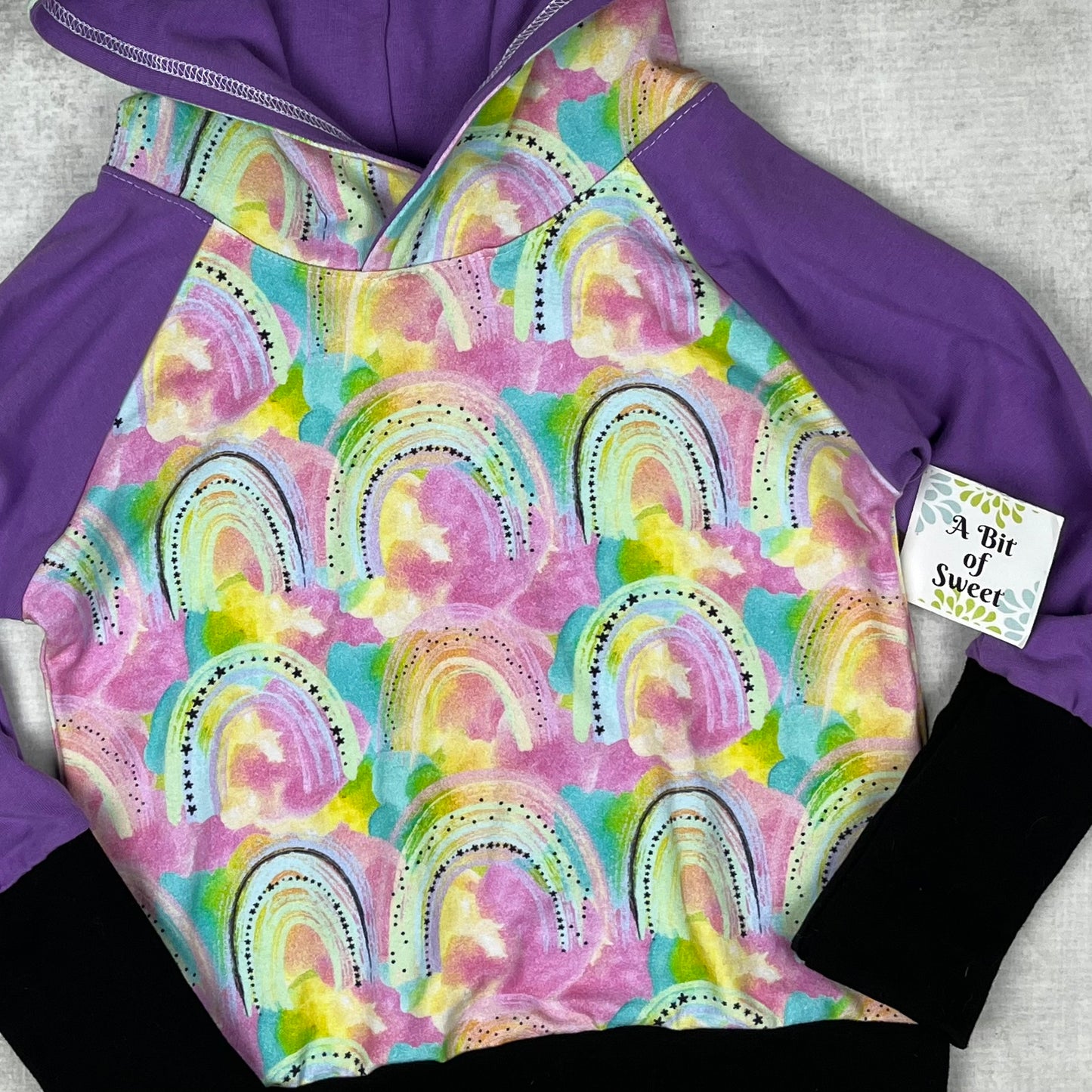 Stars and Rainbows Grow with Me Hoodie
