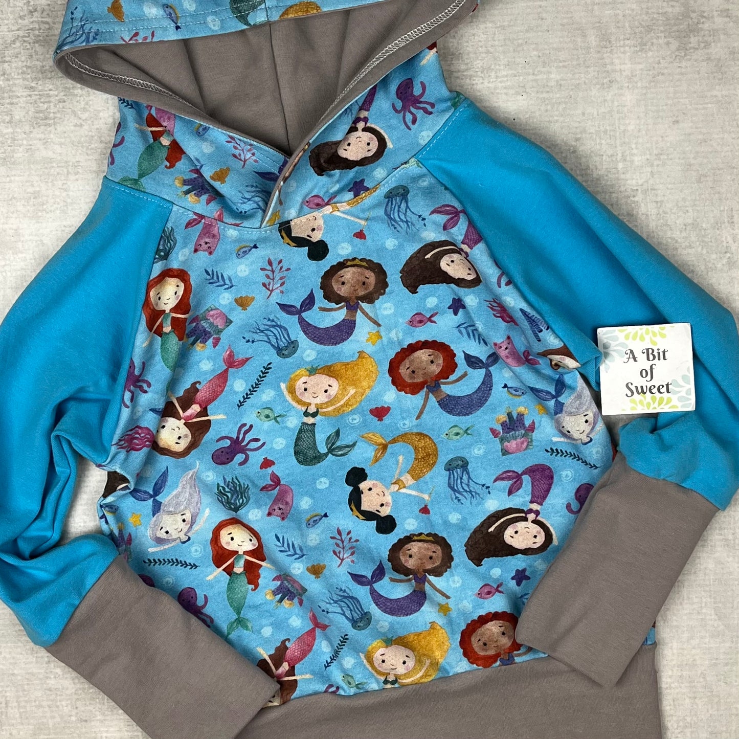 Mermaid Grow with Me Hoodie