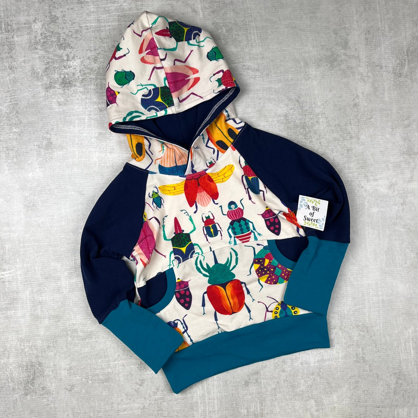 Big Bugs Grow with Me Pocket Hoodie