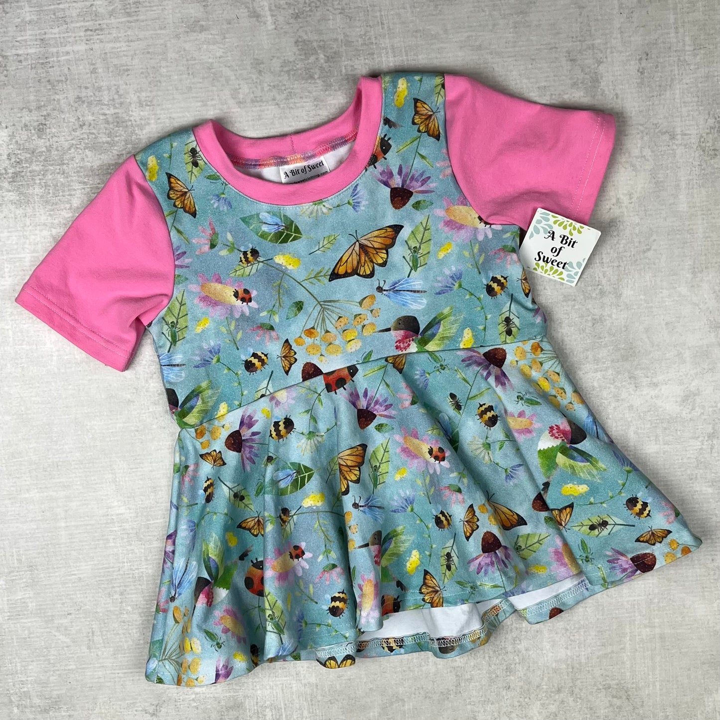 Pollinators Grow with Me Peplum