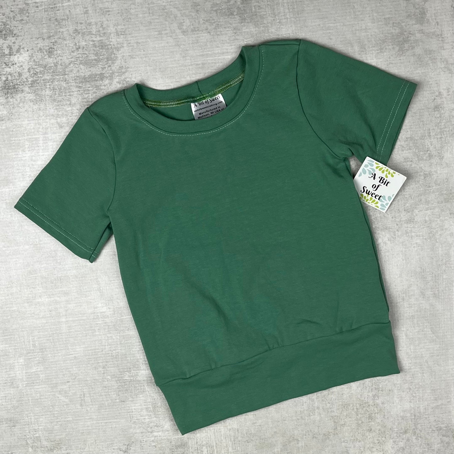 Dark Sage Grow with Me Tee