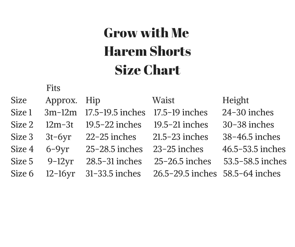 Pollinators Grow with Me Harem Shorts