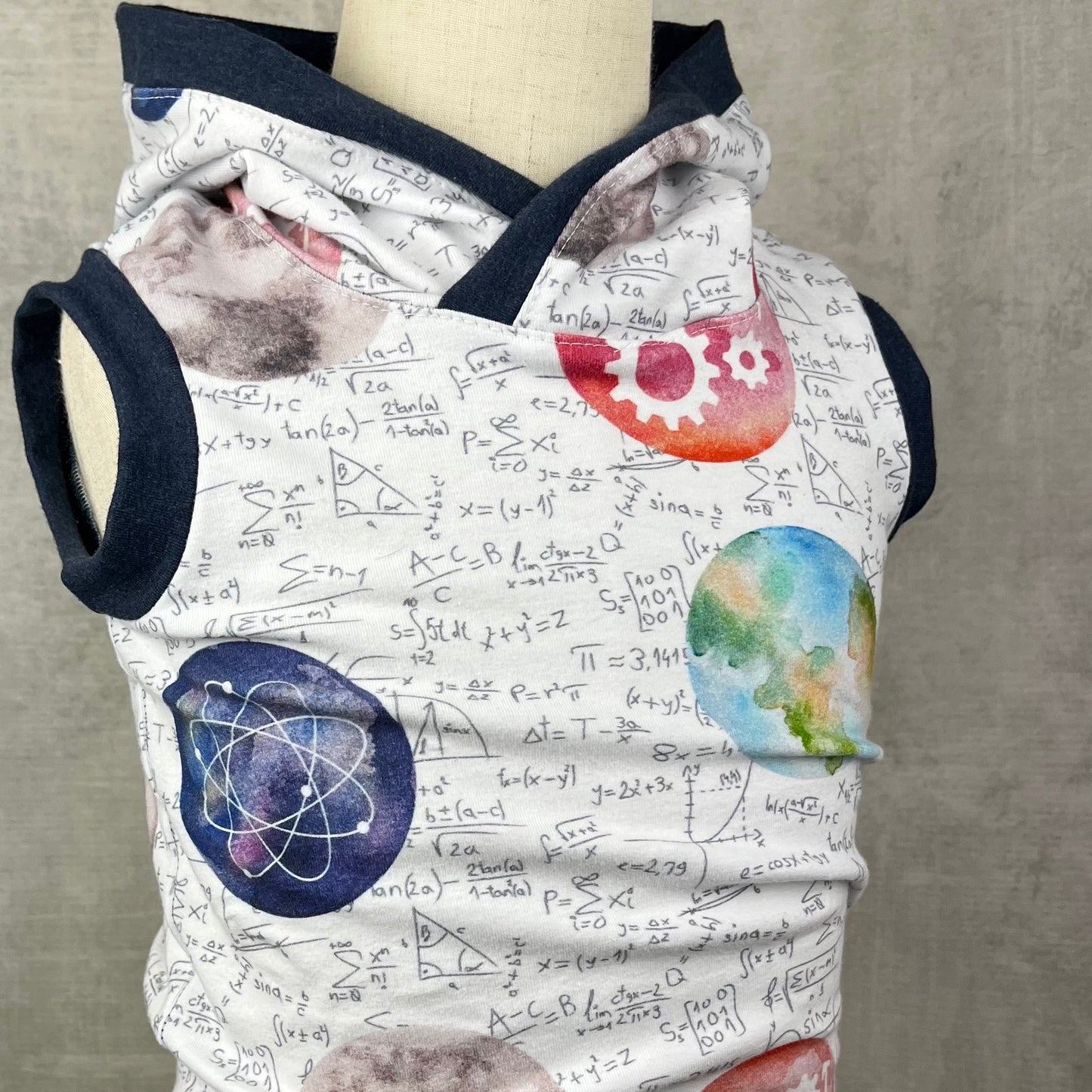 Space Travel Grow with Me Tank Hoodie