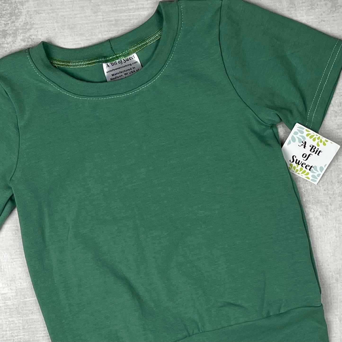 Dark Sage Grow with Me Tee