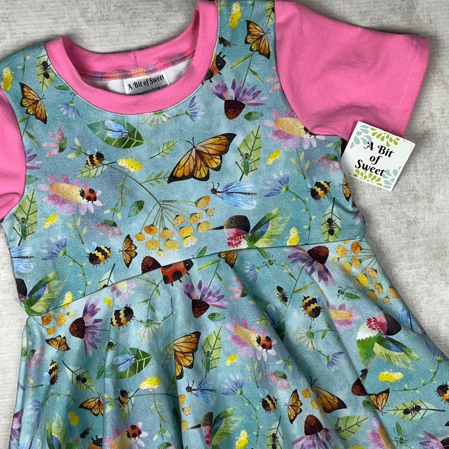 Pollinators Grow with Me Peplum