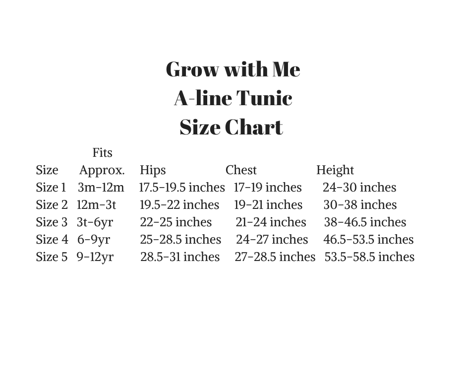 Festive Gnomes Grow with Me A-Line Tunic