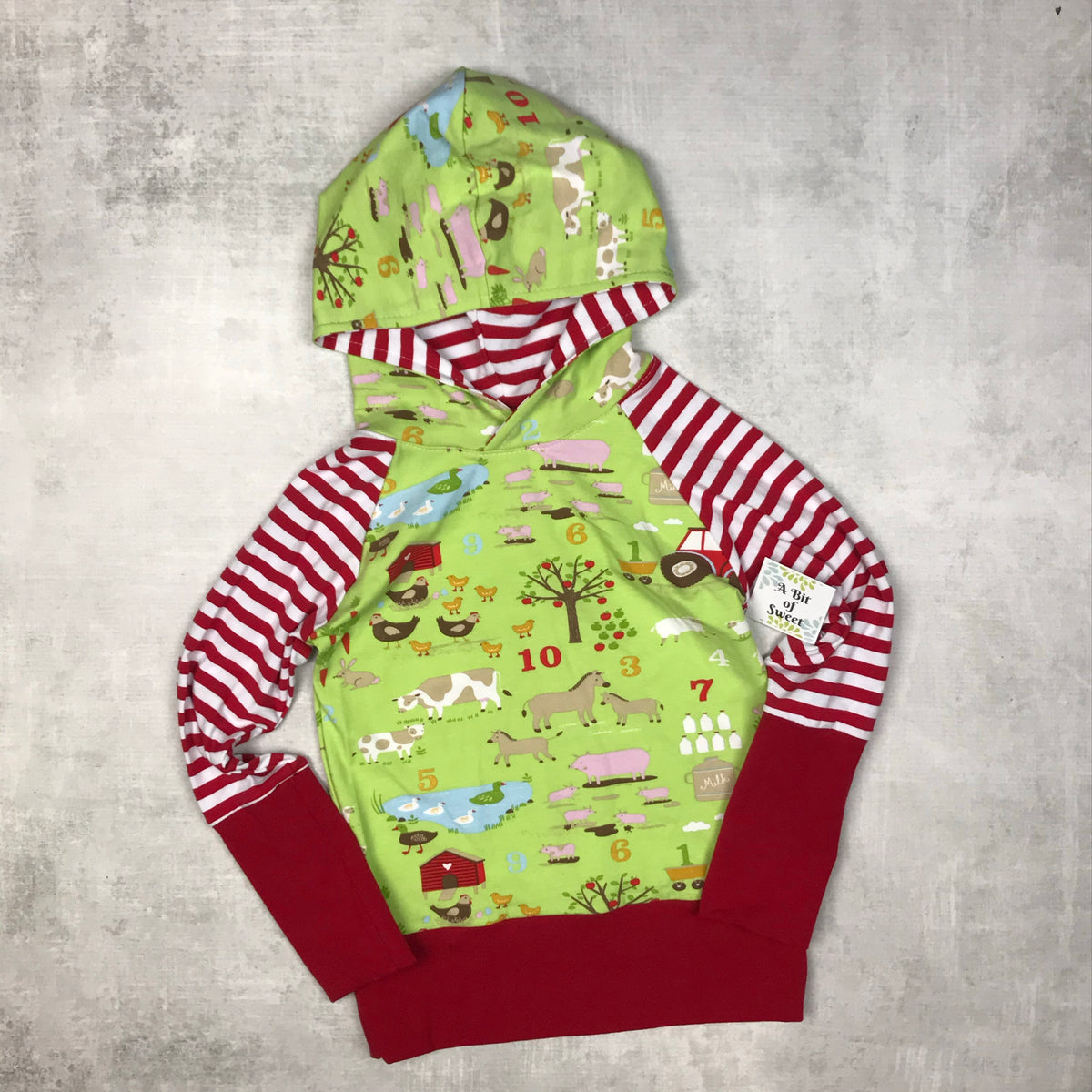 Farm Land Grow with Me Hoodie