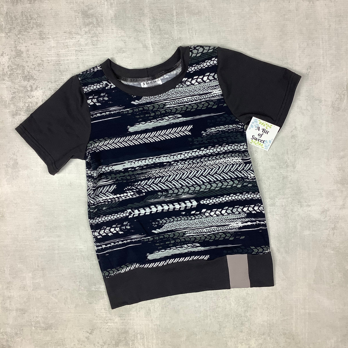 Tire Tracks Grow with Me Tee