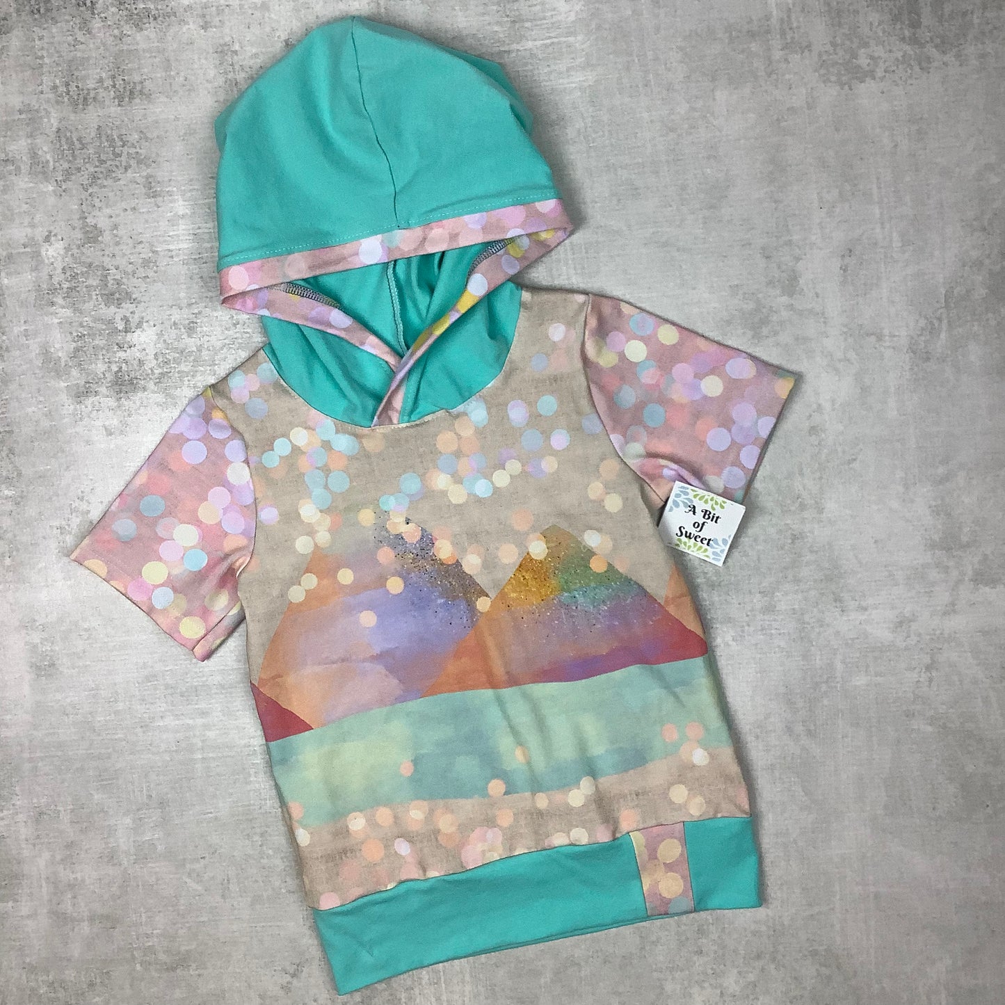 Bokeh Grow with Me Hoodie Tee