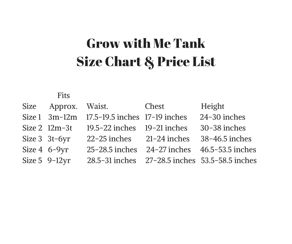 4th of July Grow with Me Tank