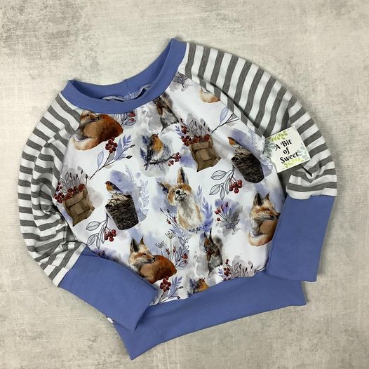 Winter Animals Grow with Me Long Sleeve Shirt