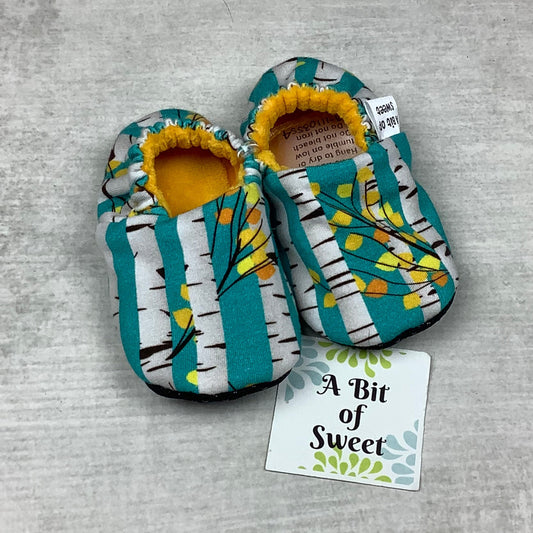 Birch Trees Soft Sole Shoes