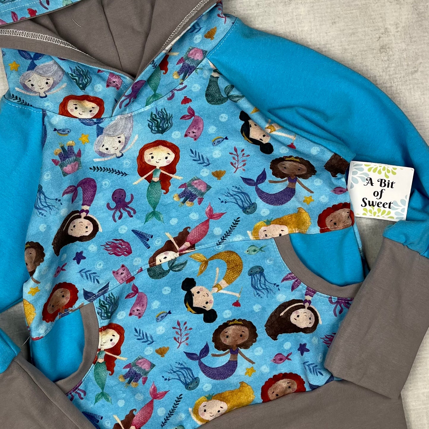 Mermaid Grow with Me Hoodie