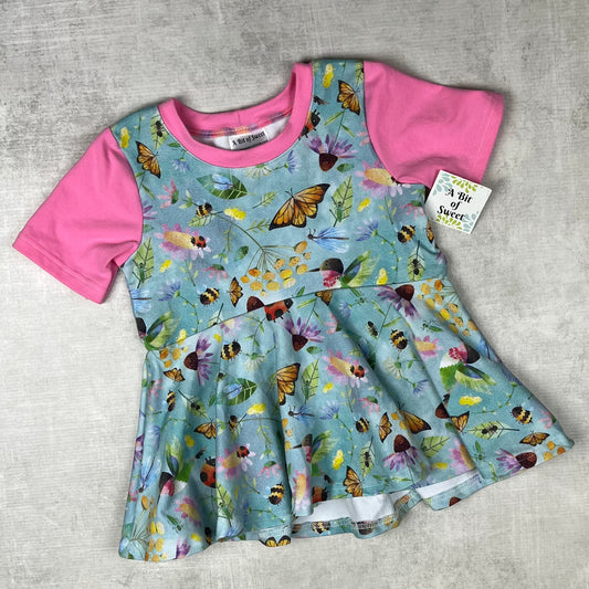 Pollinators Grow with Me Peplum