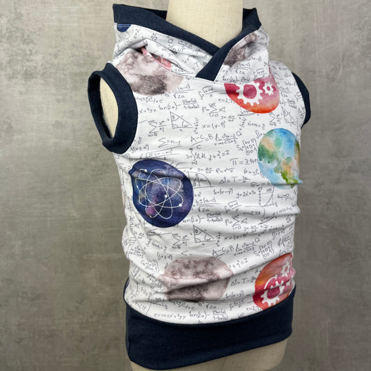 Space Travel Grow with Me Tank Hoodie