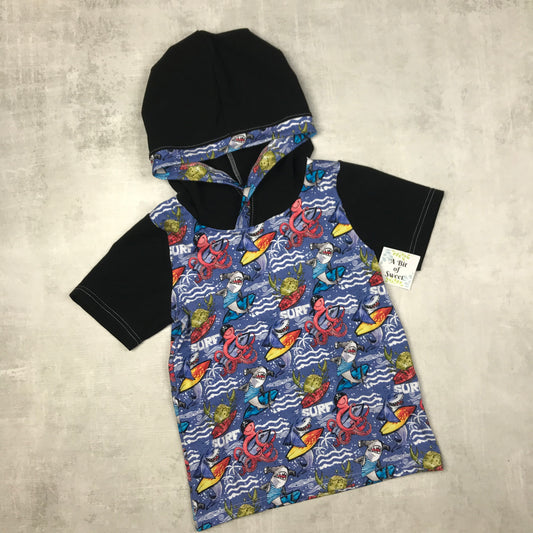 Hang 10 Grow with Me Hoodie Tee