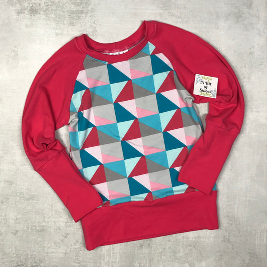 Coral Triangles Grow with Me Long Sleeve Shirt